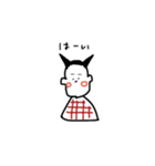 独特な髪型の人びと（個別スタンプ：9）