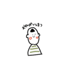 独特な髪型の人びと（個別スタンプ：21）