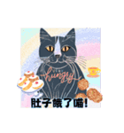 不思議な猫の物語！（個別スタンプ：2）