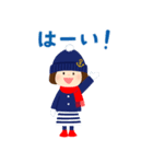 マリンな女の子＊冬/敬語＊（個別スタンプ：3）