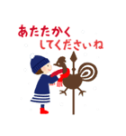 マリンな女の子＊冬/敬語＊（個別スタンプ：19）