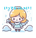 可愛い雪の妖精のイラスト（個別スタンプ：13）