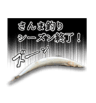 『さんま -秋刀魚-』ルアー・サビキ釣り編（個別スタンプ：14）