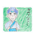 日常クスクスファンタジー（個別スタンプ：3）