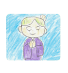 日常クスクスファンタジー（個別スタンプ：5）