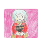 日常クスクスファンタジー（個別スタンプ：6）