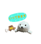 あざらしのおうちゃん 日常丁寧言葉（個別スタンプ：16）