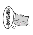 ひと言伝えるふきだしネコ 19（個別スタンプ：13）