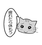 ひと言伝えるふきだしネコ 19（個別スタンプ：15）