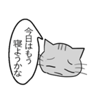 ひと言伝えるふきだしネコ 19（個別スタンプ：26）