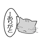 ひと言伝えるふきだしネコ 19（個別スタンプ：31）