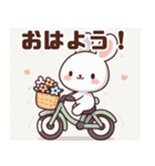 可愛い自転車のイラスト（個別スタンプ：9）