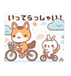 可愛い自転車のイラスト（個別スタンプ：39）