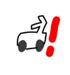 乱暴なすず本 スピード違反①（個別スタンプ：4）