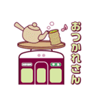 【公式】阪急電車グッズ「Hankyu Densha」8（個別スタンプ：3）