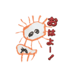 3歳児の絵。（個別スタンプ：15）