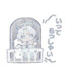 天使＆悪魔の日常 -部屋着ジャージ編-（個別スタンプ：14）