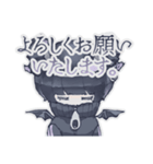 天使＆悪魔の日常 -部屋着ジャージ編-（個別スタンプ：21）