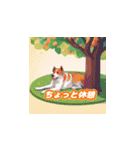 日常の会話で使える犬のスタンプ集（個別スタンプ：20）