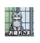 動物のドット絵と受け答え（個別スタンプ：2）