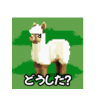 動物のドット絵と受け答え（個別スタンプ：8）