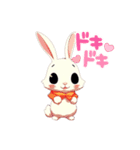 可愛いうさぎ(rabbit)（個別スタンプ：8）