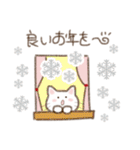 ねこなで(冬スタンプ)（個別スタンプ：31）