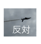 戦闘機の写真で伝える日常会話パート3♬（個別スタンプ：12）