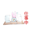 現在進行形気まぐれうさぎーず（個別スタンプ：5）