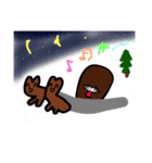 乱暴なすず本  クリスマス（個別スタンプ：2）