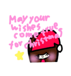 乱暴なすず本  クリスマス（個別スタンプ：8）