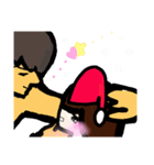 乱暴なすず本  クリスマス（個別スタンプ：14）