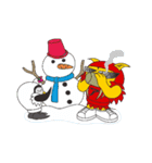 クリスマス＆ハッピーニューイヤー（個別スタンプ：18）