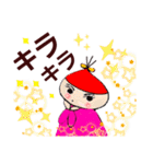 どんぐりおくんとくりみちゃん会話＆心の内（個別スタンプ：4）