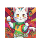 Reggae Cats - グルーヴィーなネコ（個別スタンプ：2）