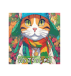 Reggae Cats - グルーヴィーなネコ（個別スタンプ：12）