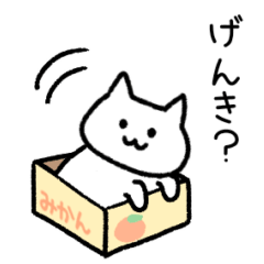 [LINEスタンプ] ゆる〜い挨拶ねこスタンプ