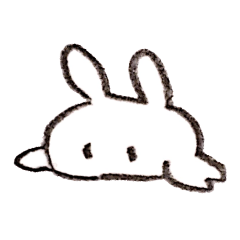 [LINEスタンプ] うさちゃんとべる