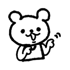 [LINEスタンプ] タンクトップくま