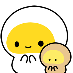 [LINEスタンプ] エググ 1