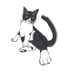 [LINEスタンプ] はちわれねこ（第2弾）