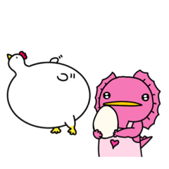 [LINEスタンプ] ゆかいなエリマキトカゲ3