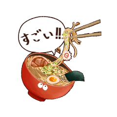 [LINEスタンプ] 食べ物星人の日常