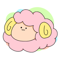 [LINEスタンプ] モコモコかわいい羊さんスタンプ