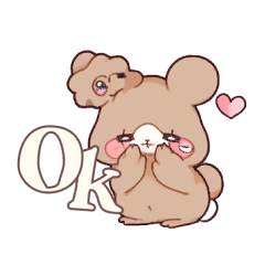 [LINEスタンプ] ケーキが大好きな動物達