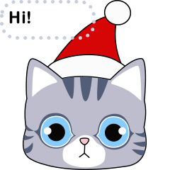 [LINEスタンプ] 猫村のクリスマス。