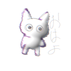 [LINEスタンプ] ばぐねこさん