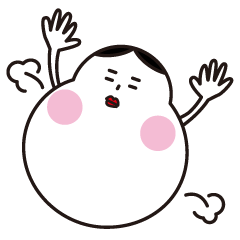 [LINEスタンプ] おまゆのネガティブライフ。