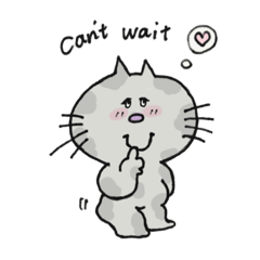 [LINEスタンプ] JUiCY CaT (Eng ver.)