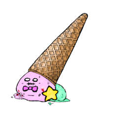 [LINEスタンプ] 怠惰なる甘味（文字なし）